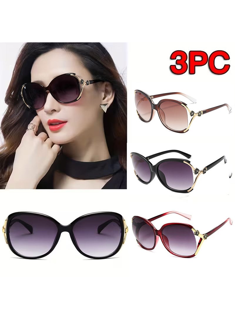 بينكو 4 PCS الأبحاث المتعلقة ب نظارات شمسية نسائية مضادة للأشعة فوق البنفسجية - Image 1